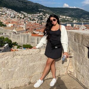 White Knit Cropped Bolero Sweater – Size S